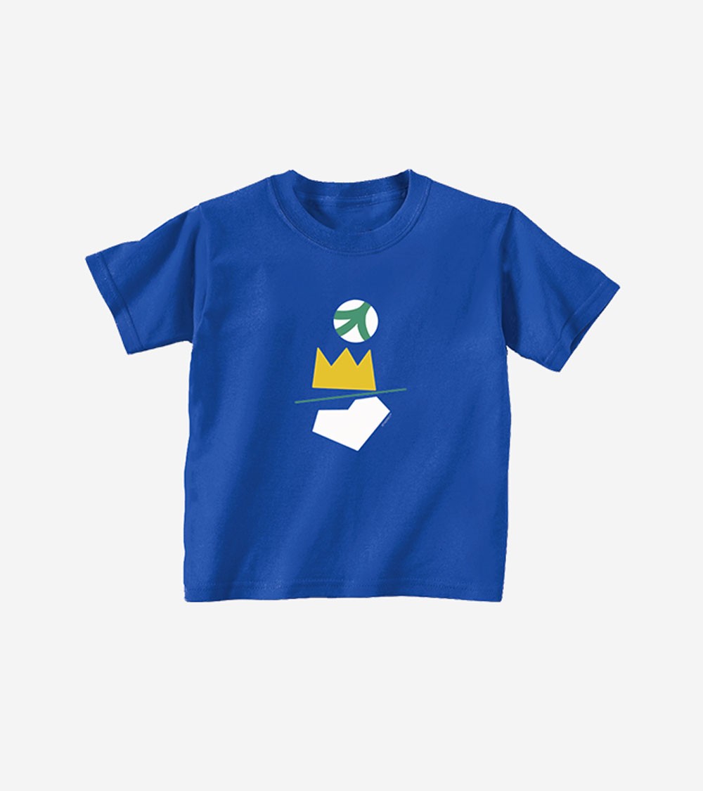 Pic of a t-shirt for kids with a colorful graphic